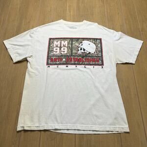 Metal Mulisha Anti Established‎ MM99 Graphic T-Shirt Skull Camo Mens XL Y2K